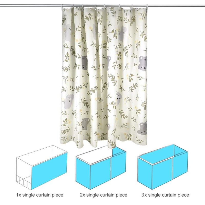 ITODA Students Dormitory Bunk Bed Curtain Dustproof Ventilation Blackout Cloth