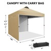 GarveeLife 10 x 10 Pop Up Canopy Tent, Portable Beach