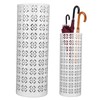 Umbrella Holder Round Rust Proof Stylish Hollow Copper Pattern Metal