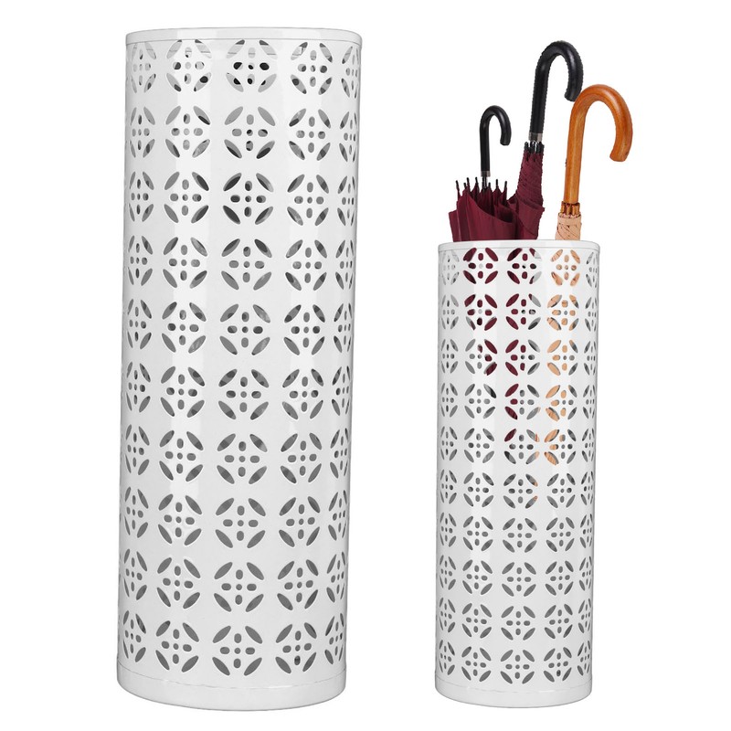 Umbrella Holder Round Rust Proof Stylish Hollow Copper Pattern Metal
