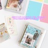 ISHR Seal Notebook, Transparent M5, Binder, Sticker Notebook, Removable, Clear