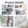 2Pcs Ultra Space Saving Self Compression Organizer, Compression Packing Cubes,