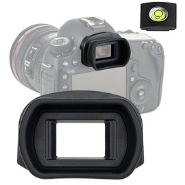 EG Eyecup Extended Eyepiece for Canon EOS 5D Mark III IV 5DS 5DSR 7D Mark II 7D 1D X III Camera Eyepiece Replacement Hot Shoe Cover Level