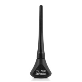 Palladio Liquid Eyeliner, Black Shimmer, Highly Pigmented, Shimmer