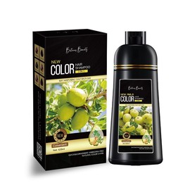 Britains Beauty 3-in-1 Hair Color Shampoo - Ammonia-Free, 6 Shades - Fast 15-Minute Application - Nourishes & Colors Hair 420ml (Red Grapes)