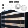 HOLIDYOYO Transparent Bead Chain Stops for Roller Shades Vertical Blind