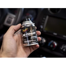 Meguiar's Whole Car Air Refreshener - Odour Eliminator 57g, Black Chrome Scent - G181302C