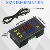W3230 LCD Digital Thermostat DC 12V 20A Temperature Controller Meter
