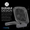 O2COOL Treva 10 Inch Portable Fan with LED Lights -