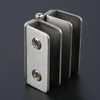 2 Pieces Glass Door Clamp Hinge,Zinc alloy Folding Door Hinge