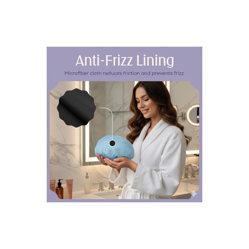 Gorro Ducha Mujer Más 1000 Duchas 100 Impermeable Doble Cara