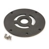 WOODRIVER Router Baseplate for Bosch 1617 Fixed Base