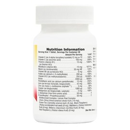 Nature's Plus NaturesPlus Hema Plex - Gentle Iron Supplement with Vitamin C, Methyl B12, Folate - Blood Health, Immune Support, Energy - Vegan, Gluten Free - 30 Tablets