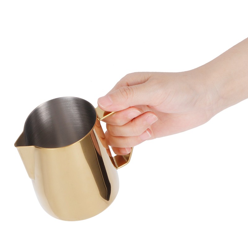 Coffee Jug 304 Stainless Steel Milk Frothing Cup Multifunction Latte