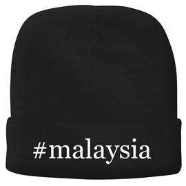 BH Cool Designs #Malaysia - Men's Hashtag Soft & Comfortable Beanie Hat Cap, Black, One Size