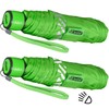 iX-Brella Mini Children's Umbrella, Safety Reflex, Extra Light, neon green