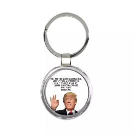 Gift Keychain : CHIROPRACTOR Funny Trump Best Birthday Christmas