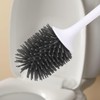 Vinsani Toilet Brush with Handle & Holder Set - Non-Slip