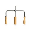 Pottery Mouth Opener Tool - Stainless Steel & Wood Pottery