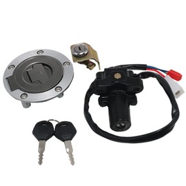 Ignition Switch Lock Key Fuel Gas Cap Key Set for Yamaha MT01 MT-01 2005-2009 for Yamaha YZF R1 R1 2004-2014 for Yamaha YZF R6 R6 2006-2016 Ignition Switch Gas Cap