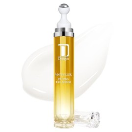 Crema antienvejecimiento para ojos con retinol: crema para debajo de los ojos para arrugas y líneas finas por la noche; suero reafirmante diario para 