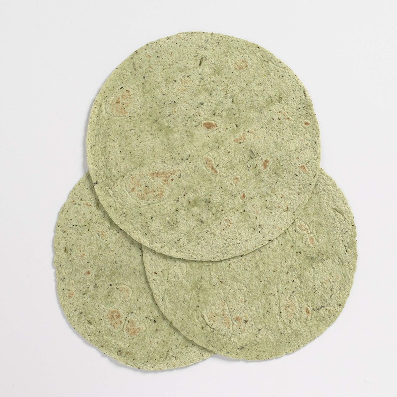 Olé Xtreme Wellness® Spinach & Herbs | 8" Size Flour