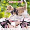 CatRomance Cat Harness and Leash Escape Proof for Walking, Safe