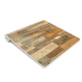 MightySkins Skin Compatible with Apple Magic Trackpad (Original) wrap Cover Sticker Skins Reclaimed Wood