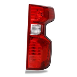 Lathsy Tail Light Compatible With 2019-2024 Chevy Silverado 1500 2500HD 3500HD Halogen Type Right Passenger Side Replace Part Number 84554657 Halogen