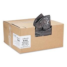 Webster 790196 Webster 55-60 Gal. Classic Trash Bags Black
