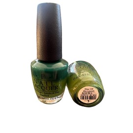 OPI Nail Lacquer Stay Off the Lawn!! Green Polish 0.5 fl oz  DC Collection