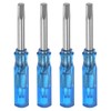 QUARKZMAN 4-Piece Mini Hex Screwdriver Set Small Screwdriver Set H2.5