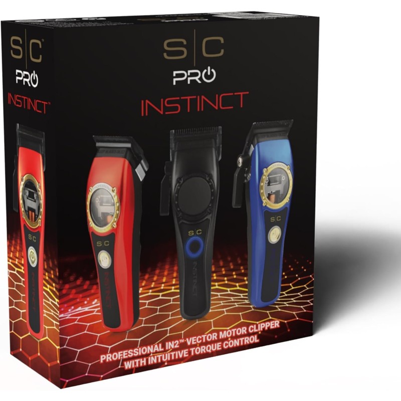 Stylecraft Instinct Professional Vector Motor Cordless Hair Clipper with Intuitive