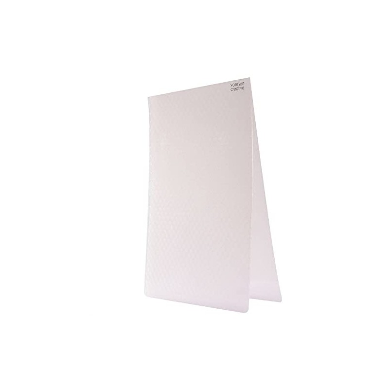 Darice Embossing Folder Cartella per Goffratura Mascherina Pois, Plastica, Trasparente,