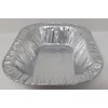12 x 19cm Aluminium Foil Rectangle Pie Dish Tray Pan