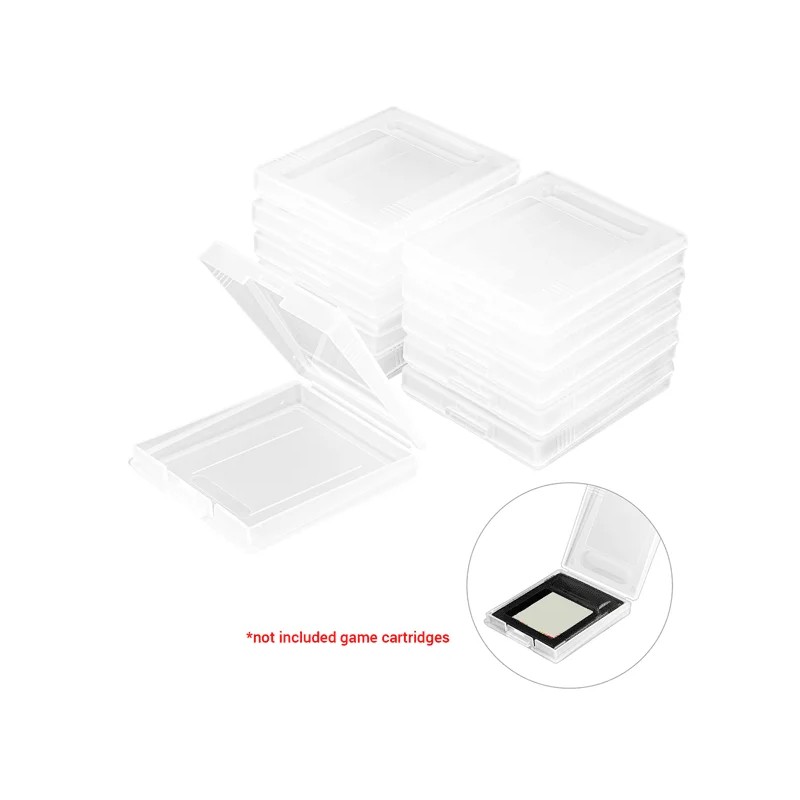 Clear Protective Storage Box for Gameboy Color GBC GB GBP