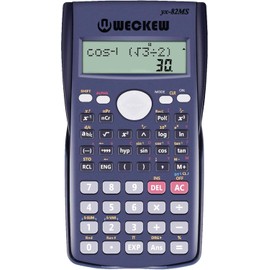 WECKEW Scientific Calculator, Engineering Scientific Calculator with 240 Function 2-Line LCD Display - Suitable for School Students, Teachers and Business Use (Navy blue)