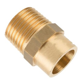 Bag of 2-15mm x 1/2" End Feed Male Iron Adaptor (Available in 15mm, 22mm, 28mm, 35mm, 42mm, 54mm, 1/4 inch, 1/2 inch, 3/4 inch, 1 inch, 1 1/4 inch, 1 1/2 inch and 2 inch BSP)