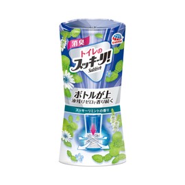 Clean up your toilet. Sukki-ri! Deodorizing Air Freshener (For Toilets, 13.5 fl oz (400 ml)