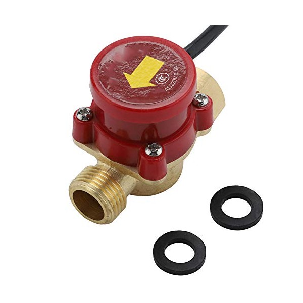 HT-60 AC220V 0.5A G1/2"-1/2" Rosca Interruptor del Sensor de Flujo