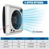 RV Roof Vent Fan, 12V DC 14" Super Quiet Reliable