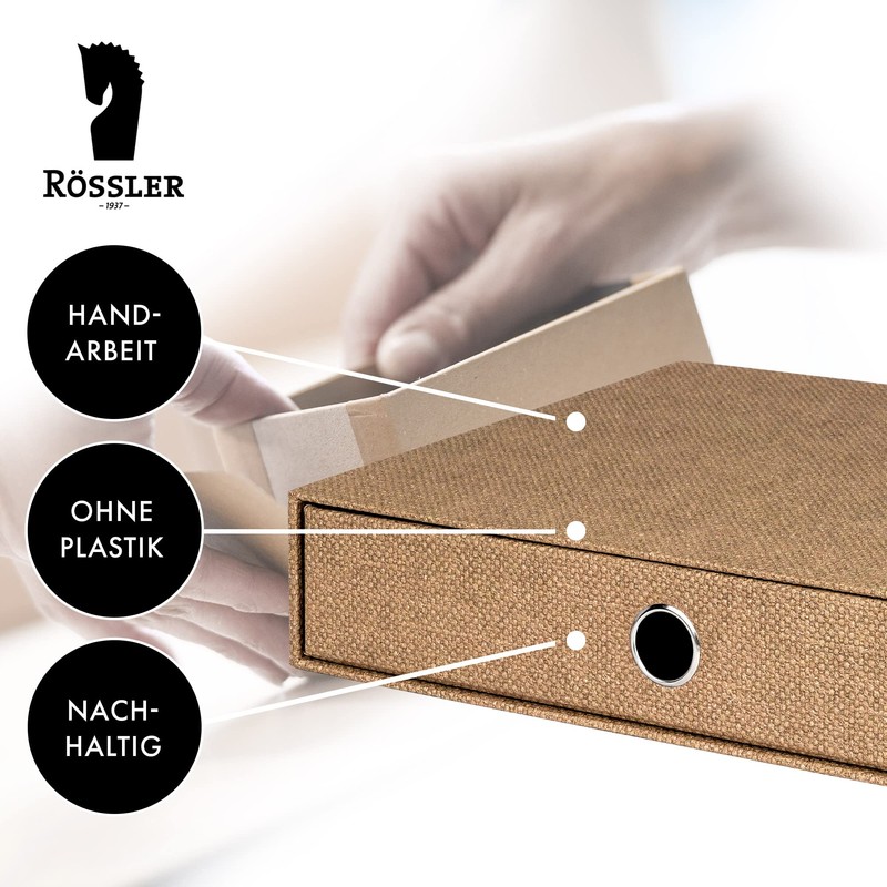 Rössler Papier S.O.H.O. 1524452600 Drawer Box for DIN A4 with