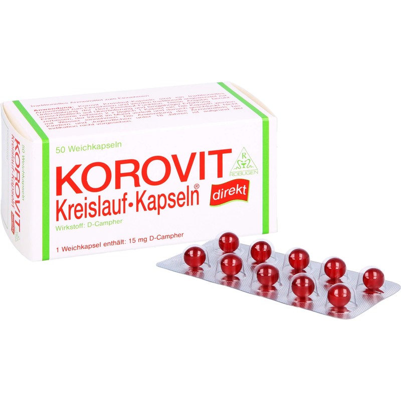 KOROVIT Circulation Capsules Pack of 50