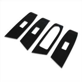 Beautost Fit for Mazda CX-50 CX50 2024 2025 Interior Window Switch Console Panel Cover Trims (Black)