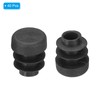 PATIKIL 1/2" Plastic Tubing End Caps, 40Pcs Round Hole Plug