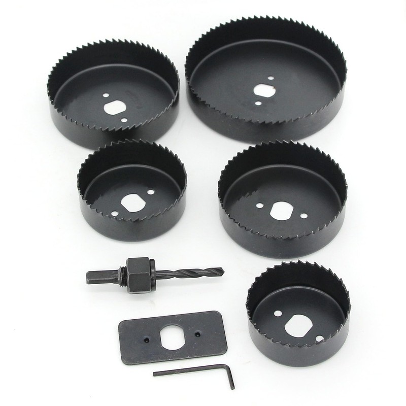 Hole Saw Set - Carbon Steel Downlights Holesaw Drill Bit