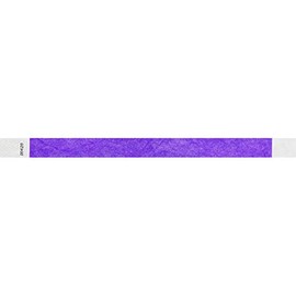 500 Disposable Wristbands 25mm Wide Event Headcount Management EW ty List Thick Synthetic Paper 25mm x 250mm