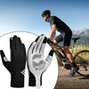 Men Bike Riding Gloves - Full Finger Breathable Women Cycling