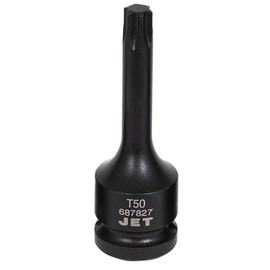 JET 687827-1/2-Inch Drive, T50, Torx Bit, 3" Length, T Impact Socket