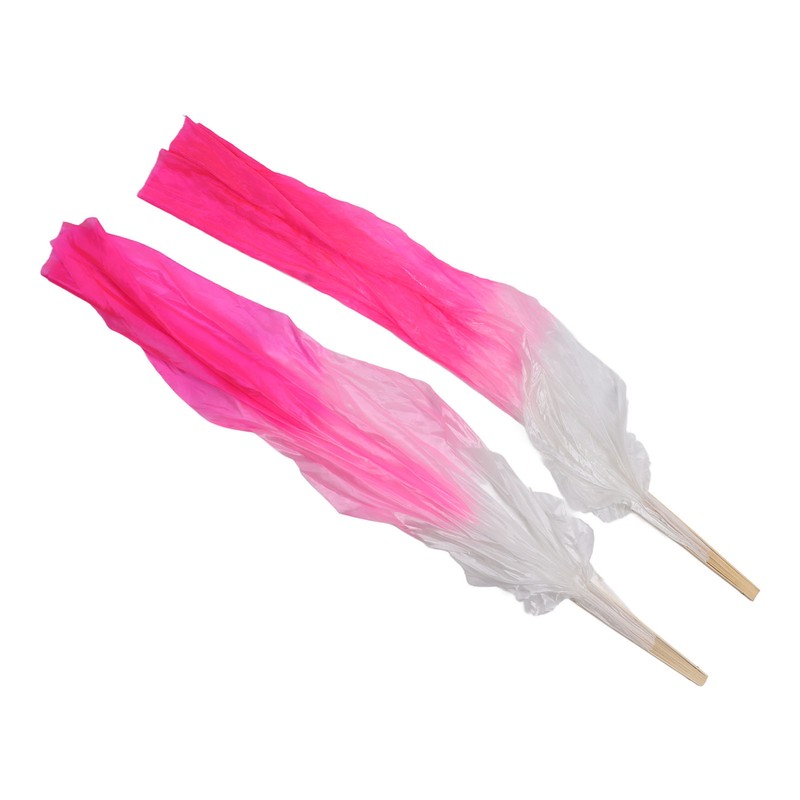 1 Pair Long Dance Fan Soft Beautiful Classical Dancing Fan